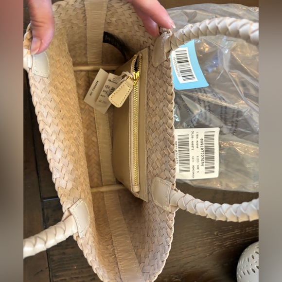 NWT Madewell Hand Woven Mini Tote Bag - Picture 8 of 11